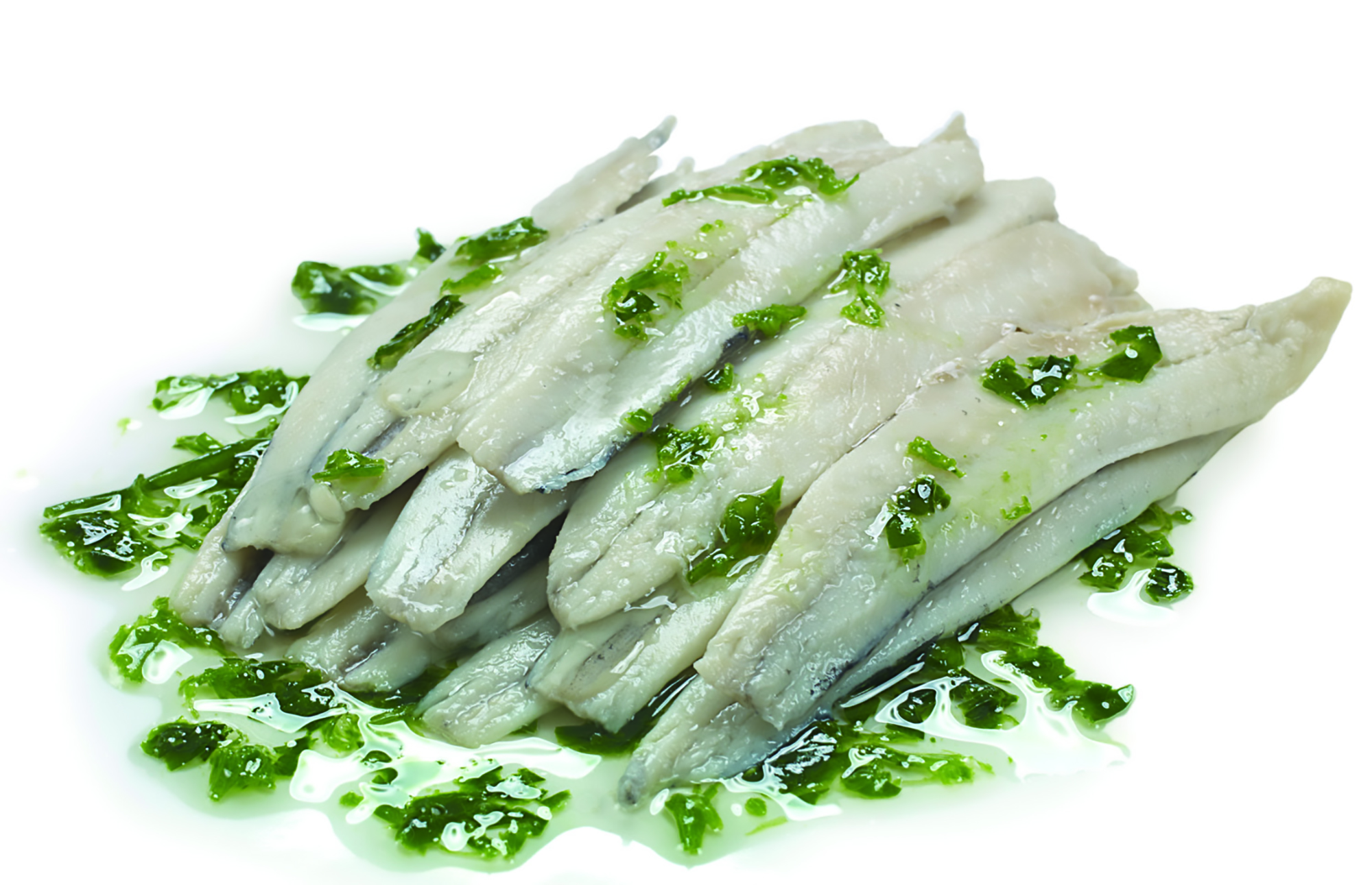 Boquerón aliñado al ajo y perejil — Miravalles